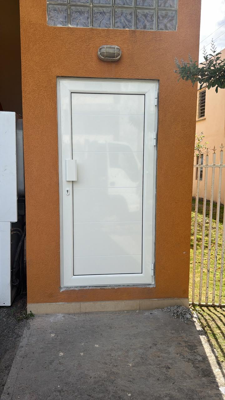 White Door Installed