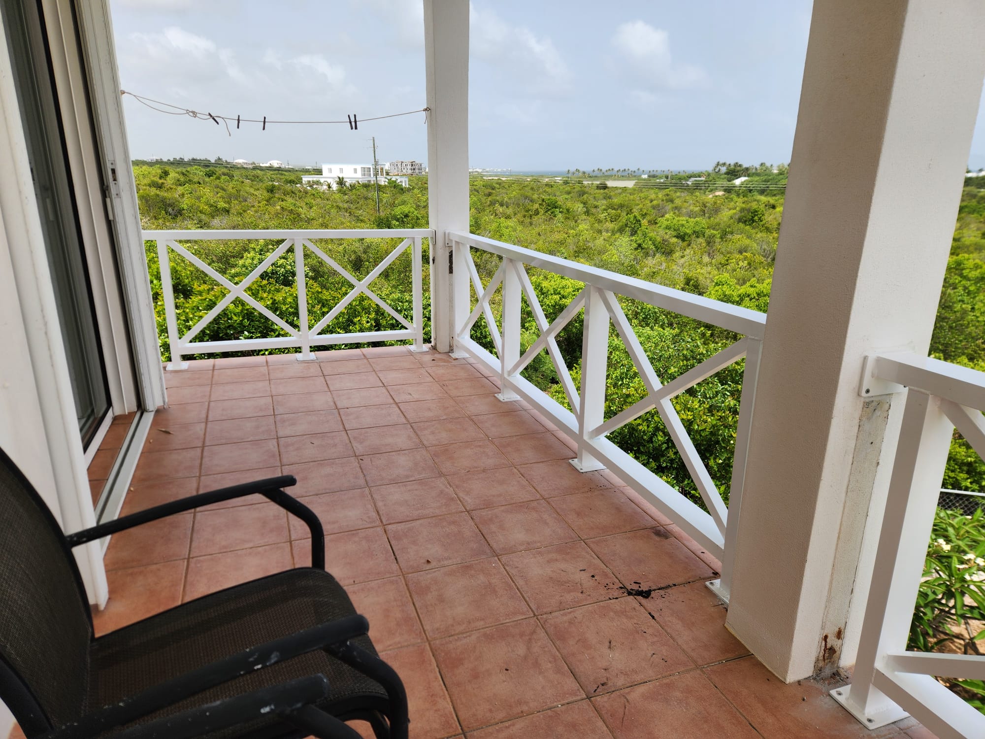 X-Pattern Balcony