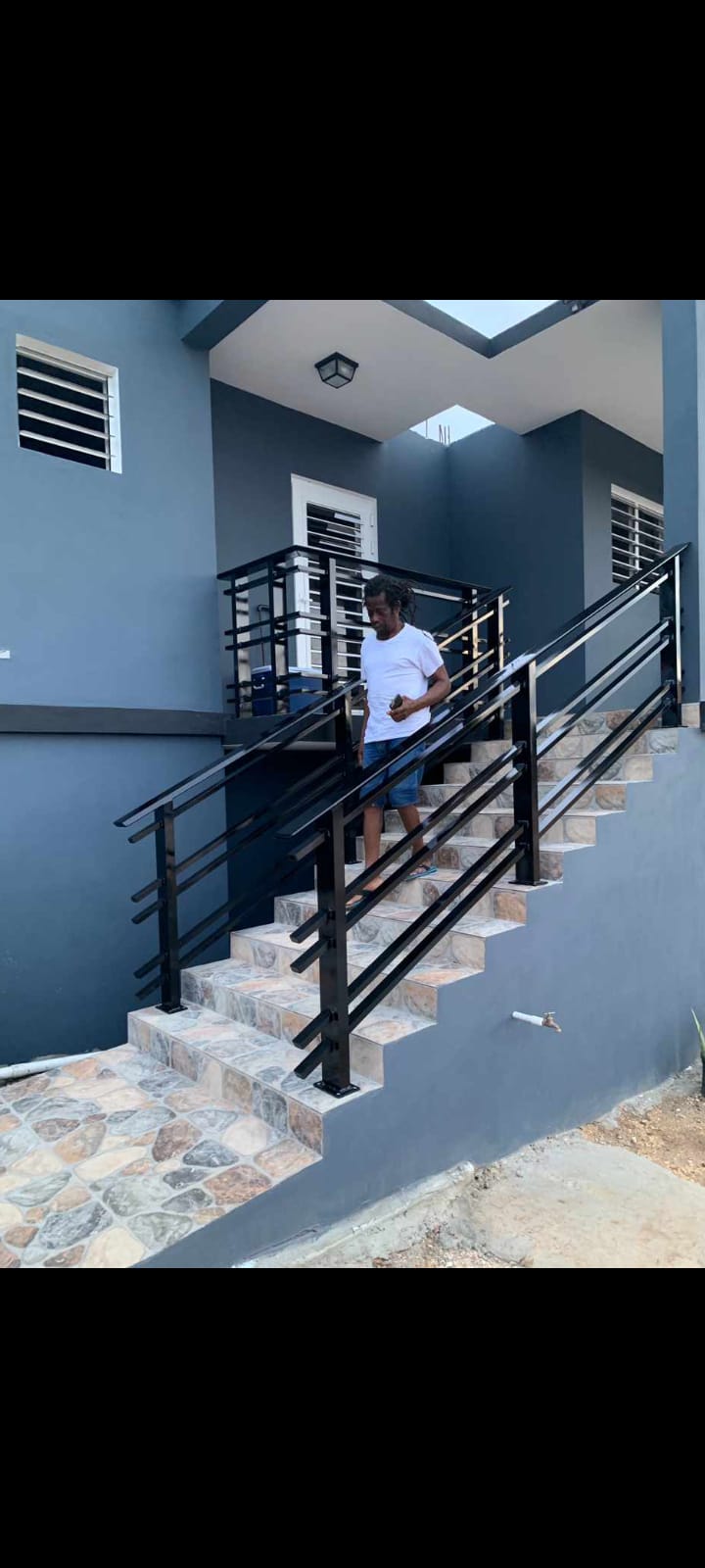 Black Stair Railing